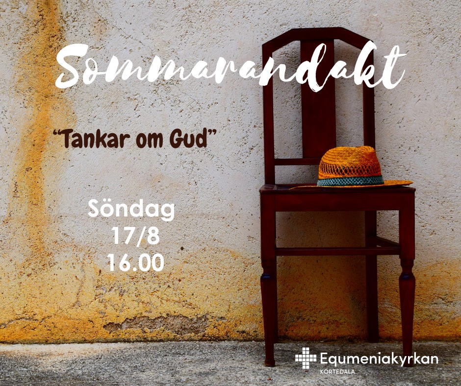Sommarandakt - tankar om Gud
